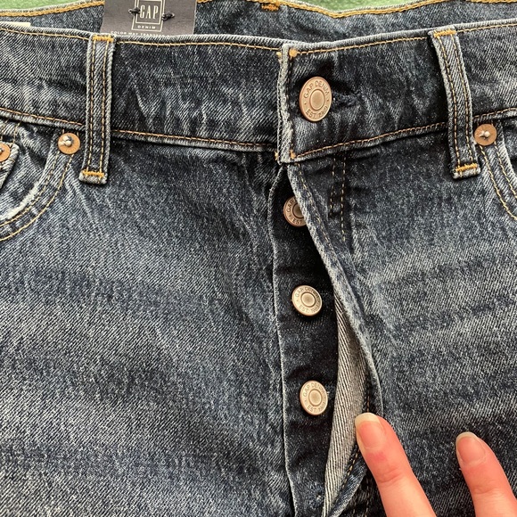 Gap Cheeky Straight High Rise Denim Jeans - Picture 7 of 15
